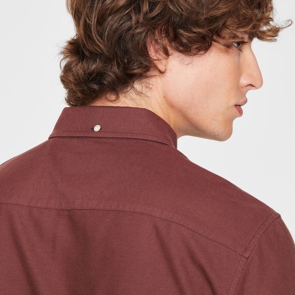 NWT Long Sleeve Solid Oxford Shirt | Club Monaco - Picture 3 of 4